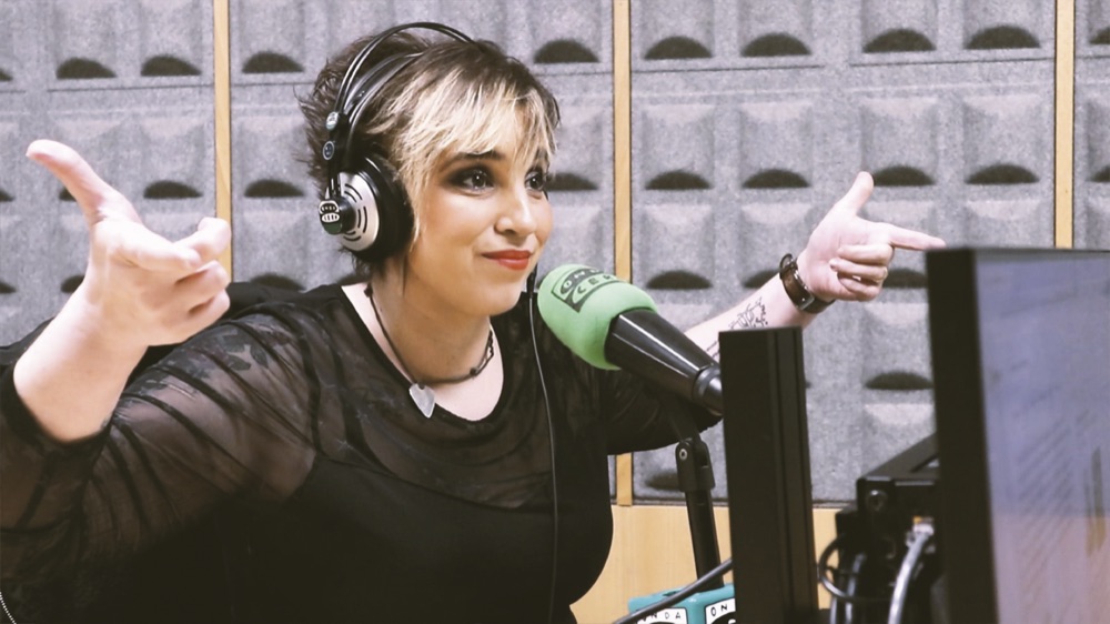 Paula Rodríguez en Cafeterapia